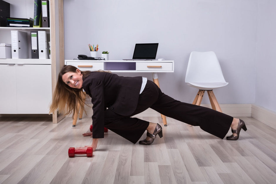 Our Favorite Exercises to do in the Office Our Favorite Exercises to do in the Office - Mount-It!