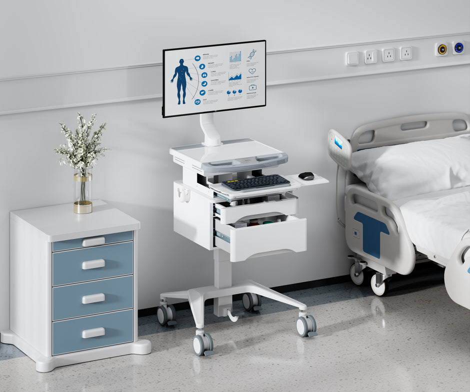 Medical Computer Carts - Mount-It! Medical Computer Carts - Mount-It!