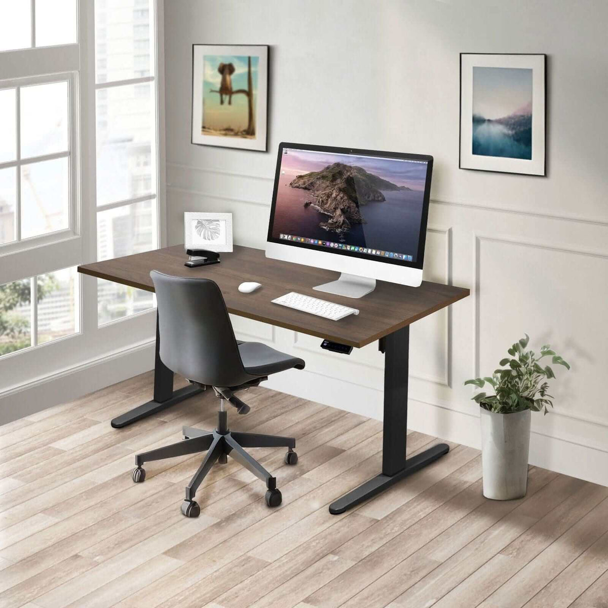 Tabletop - 55" Tabletop for Sit-Stand Desk - Mount-It! -