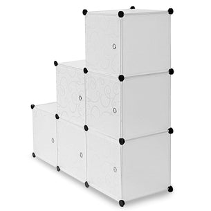 6 Cubes Storage Crate - Modular Cube Storage Organizer - Mount-It! - WI-4002 6 Cubes Storage Crate - Modular Cube Storage Organizer - Mount-It! - WI-4002
