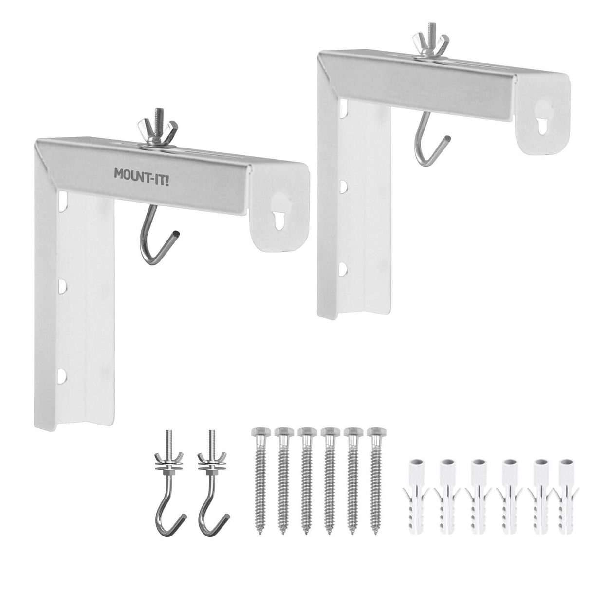 6" Universal Projector Screen Mount - Wall or Ceiling Installation Projector Mount - 6" Universal Projector Screen Mount - Wall or Ceiling Installation - Mount-It! -