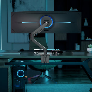Heavy-Duty Monitor Mount with Gas Spring Arm Heavy-Duty Monitor Mount with Gas Spring Arm