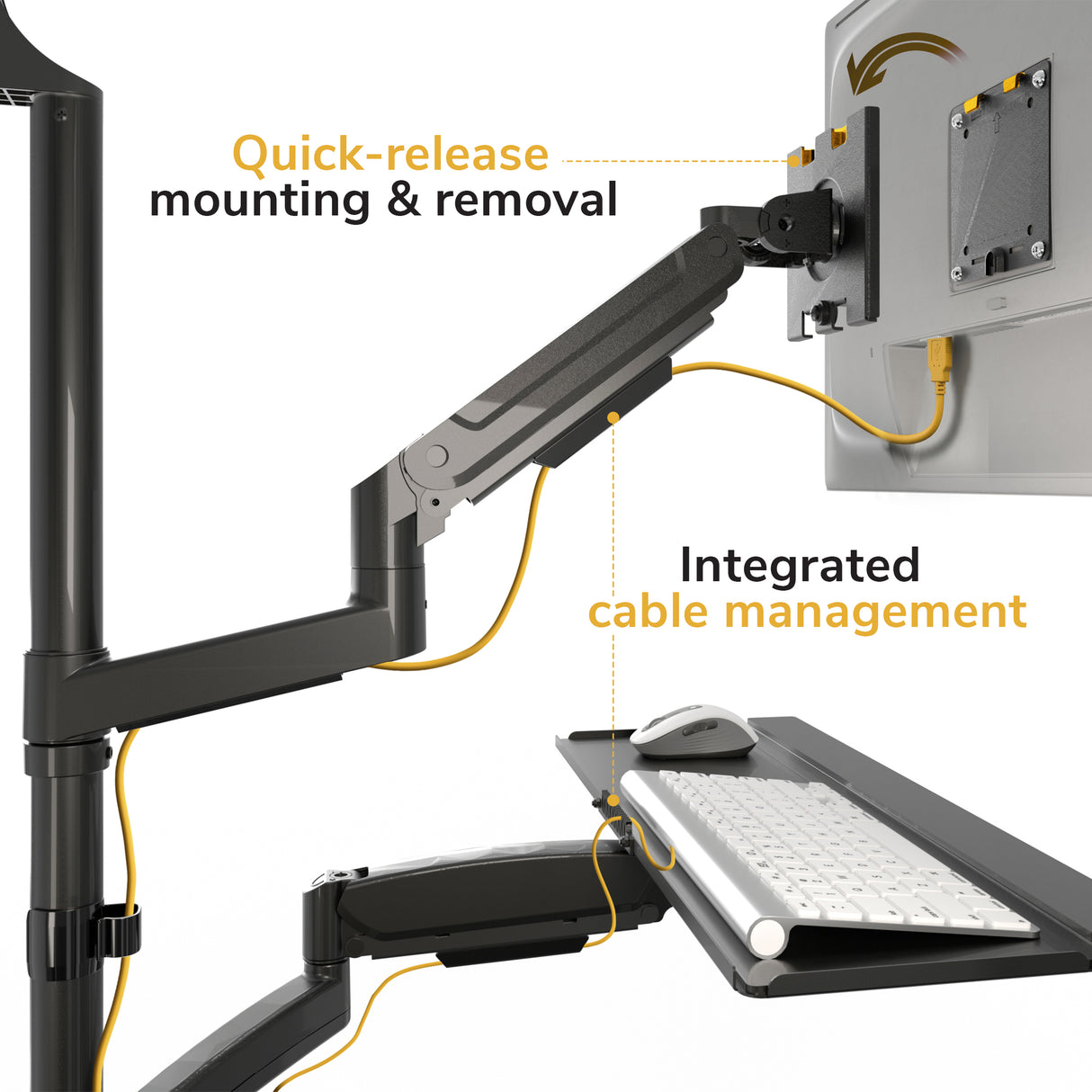 Heavy-Duty Wall Workstation
