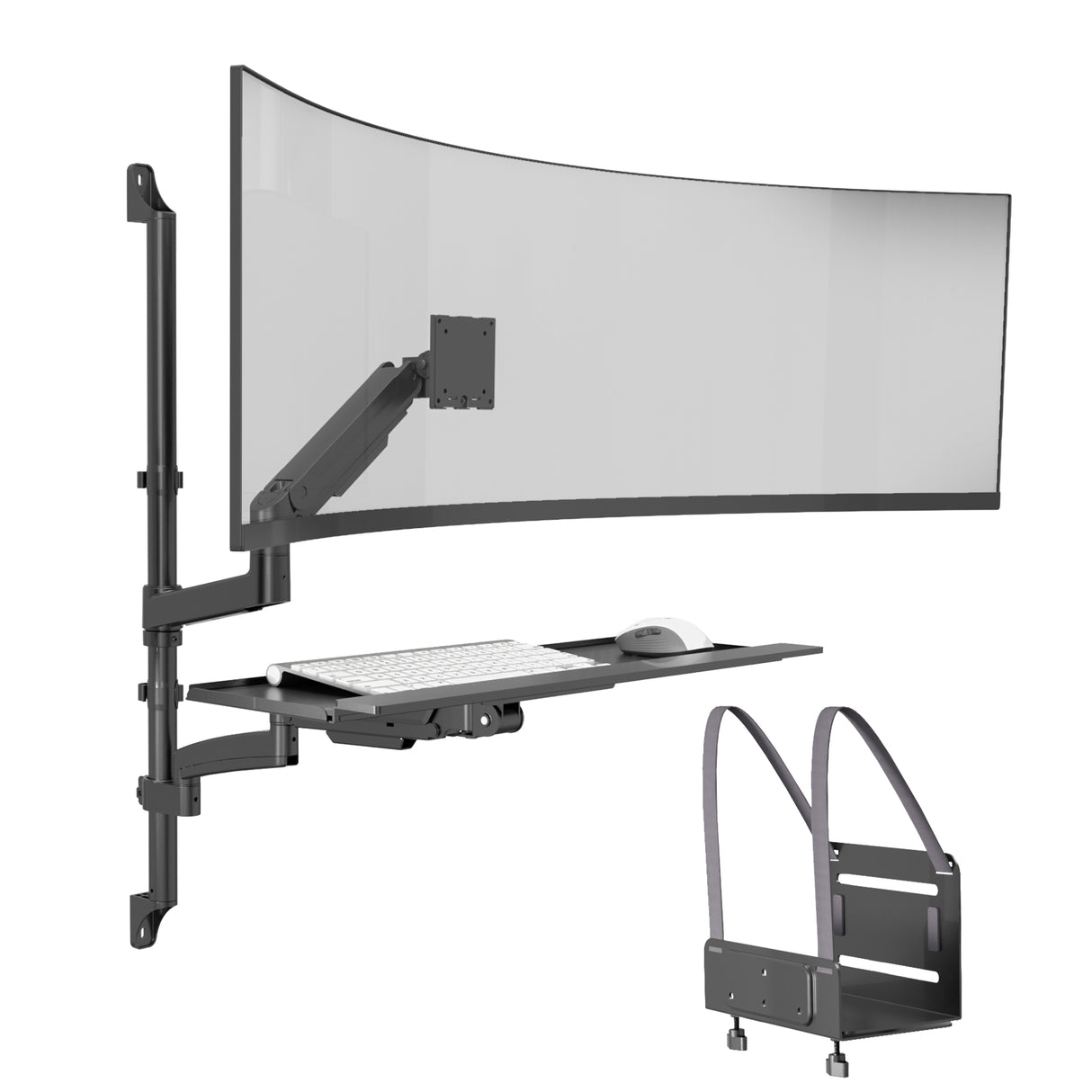 Heavy-Duty Wall Workstation
