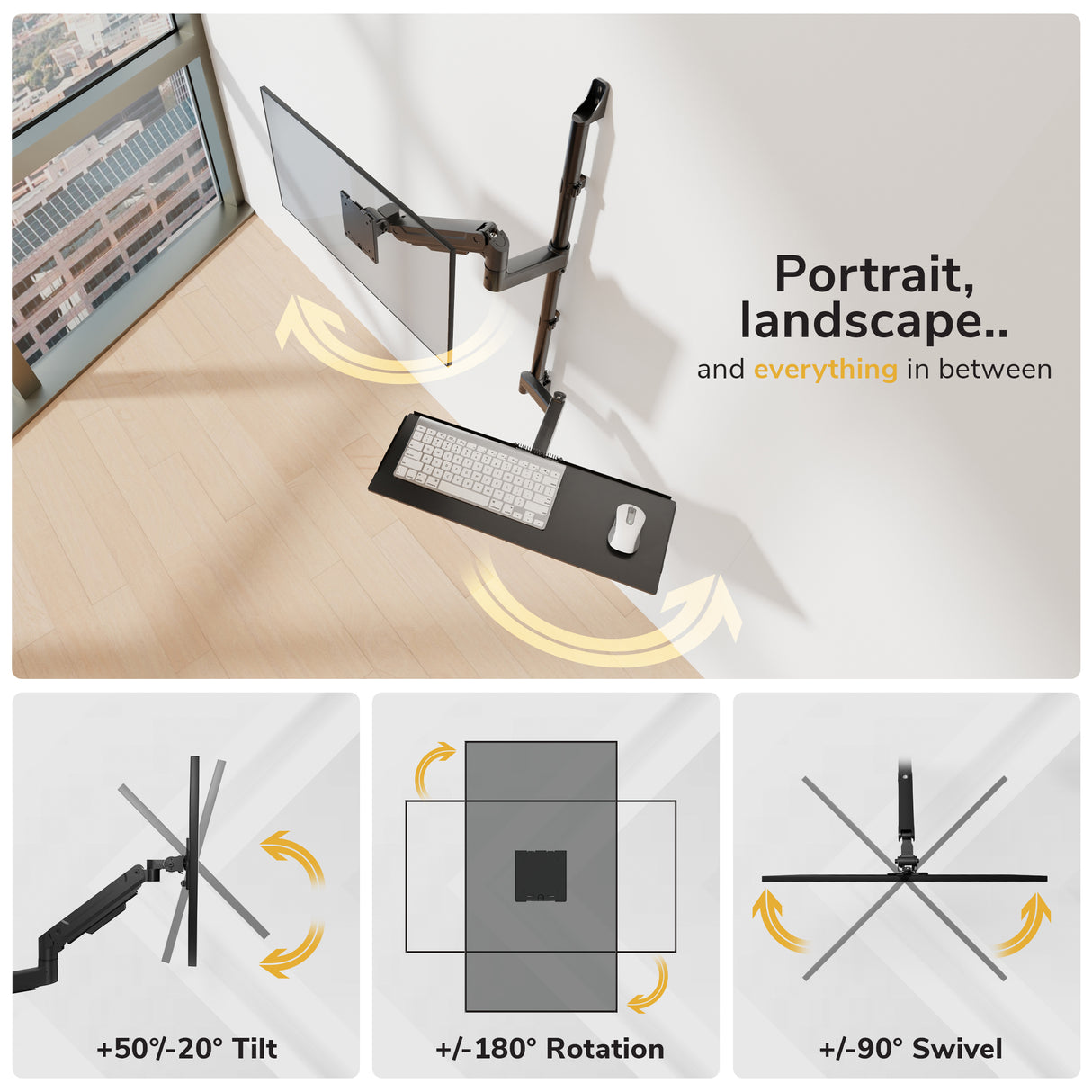 Heavy-Duty Wall Workstation