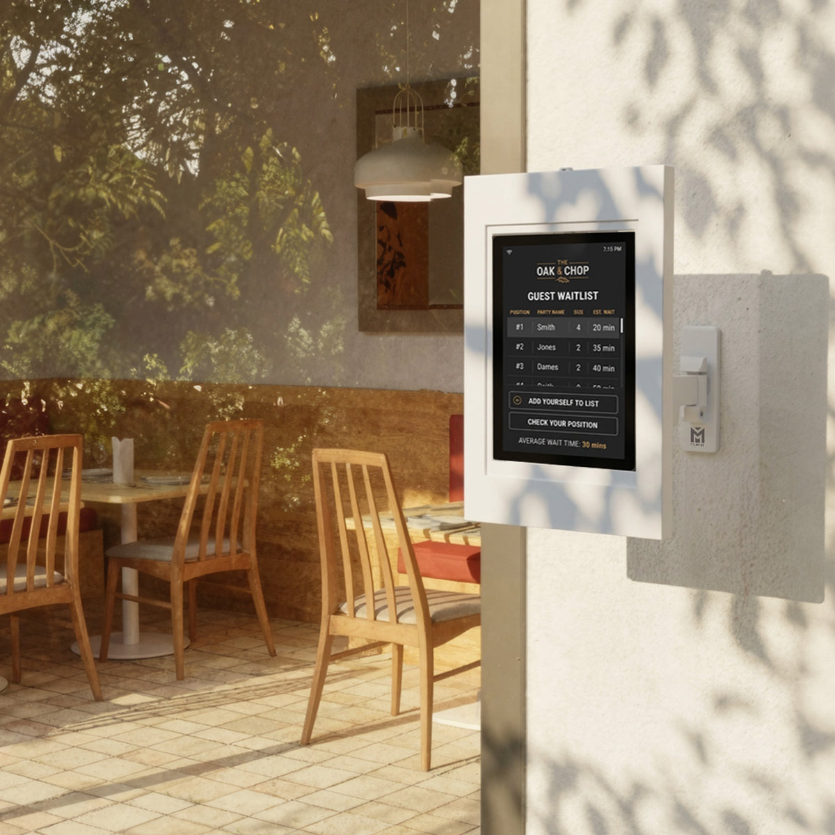 Anti-Theft Full-Motion Tablet Wall Mount