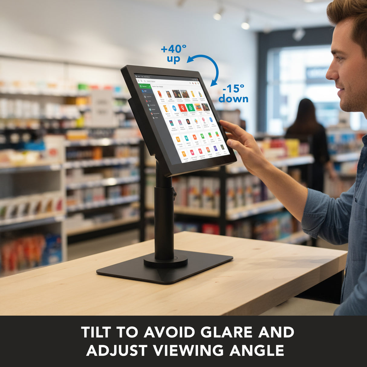 Point-of-Sale Monitor Stand Point-of-Sale Monitor Stand