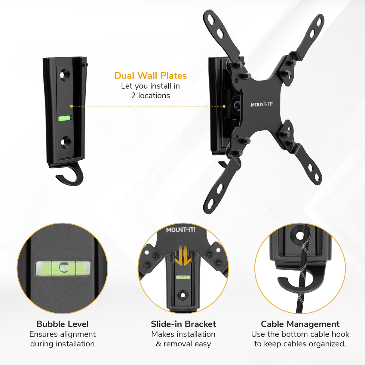 RV and Trailer TV Wall Mount