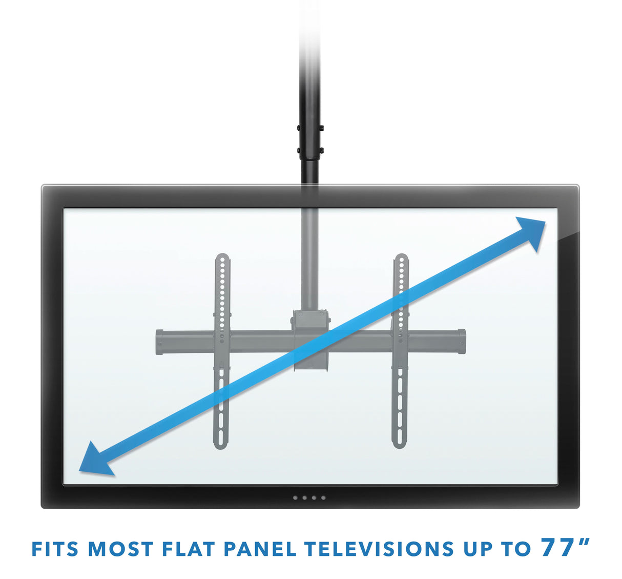 Full Motion Ceiling TV Mount with Long Extension Full Motion Ceiling TV Mount with Long Extension