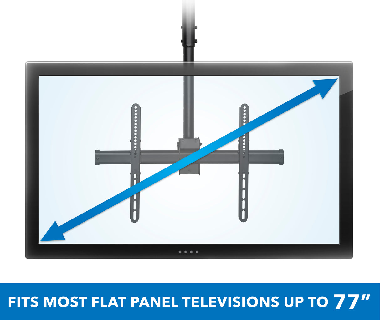 Large Full Motion Ceiling TV Mount Large Full Motion Ceiling TV Mount