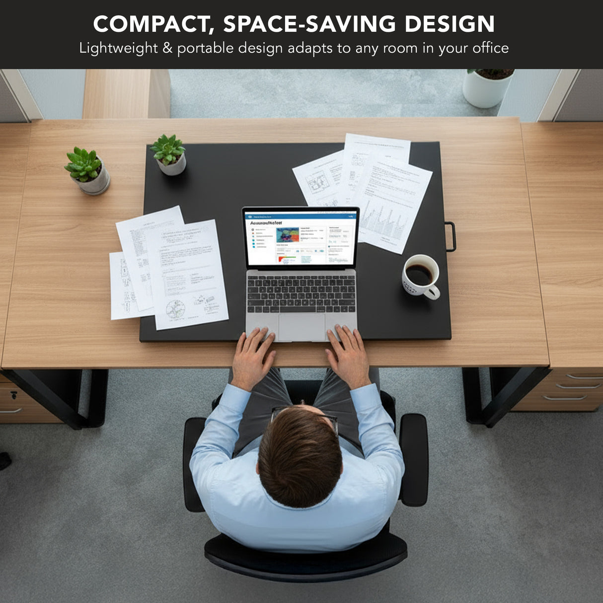 Height Adjustable X-Lift Standing Desk Converter Height Adjustable X-Lift Standing Desk Converter