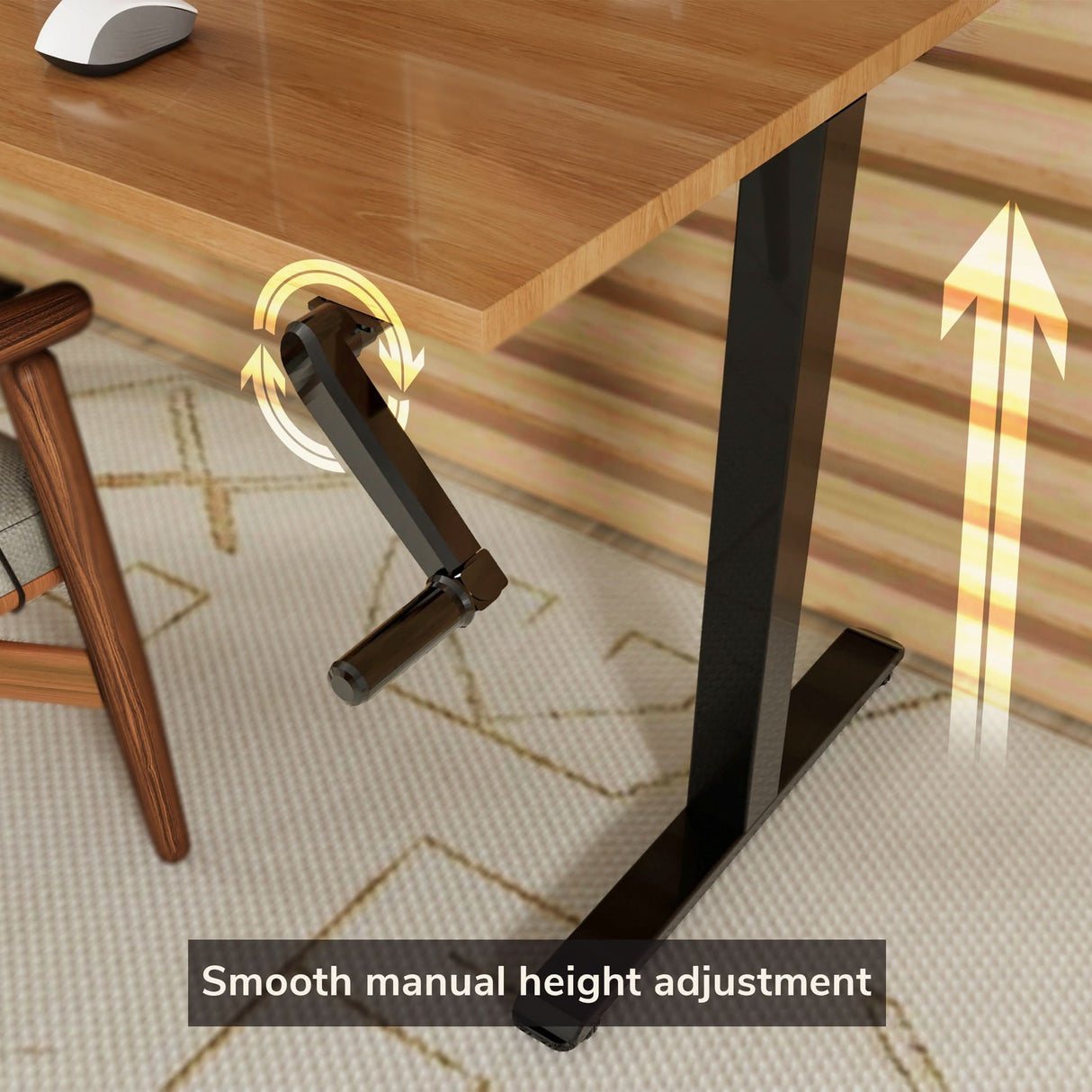 Standing Desk Frame with Hand Crank Standing Desk Frame with Hand Crank