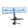 Electric Standing Desk Converter for 3 Monitors Electric Standing Desk Converter for 2 Monitors