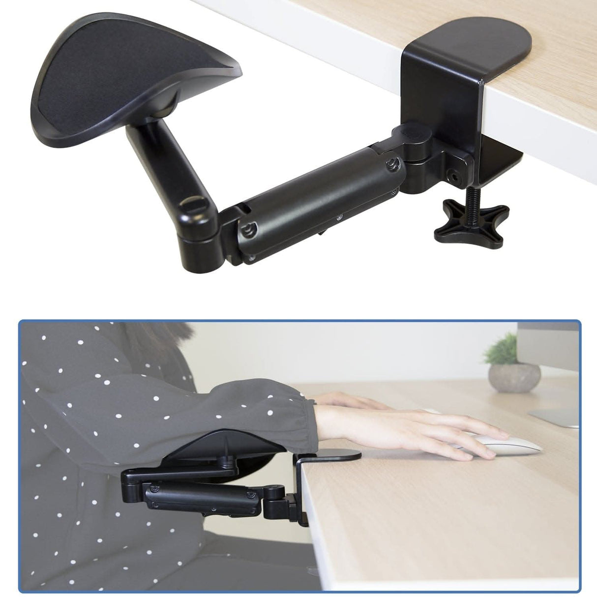Adjustable Arm Rest for Desk Desk Accessories - Adjustable Arm Rest for Desk - Mount-It! - MI-7145