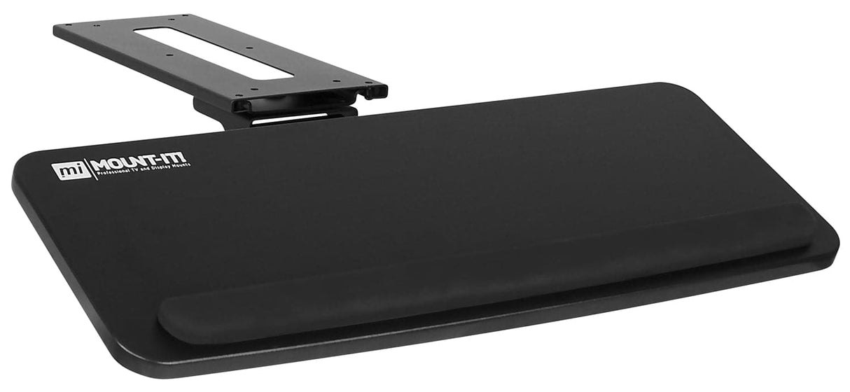Adjustable Keyboard and Mouse Platform w/ Wrist Rest Pad Keyboard Trays/Mounts - Adjustable Keyboard and Mouse Platform w/ Wrist Rest Pad - Mount-It! - MI-7132