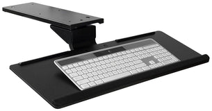 Keyboard Trays/Mounts - Adjustable Keyboard Tray and Mouse Platform w/ Wrist Rest Pad - Mount-It! - MI-7138 Keyboard Trays/Mounts - Adjustable Keyboard Tray and Mouse Platform w/ Wrist Rest Pad - Mount-It! - MI-7138