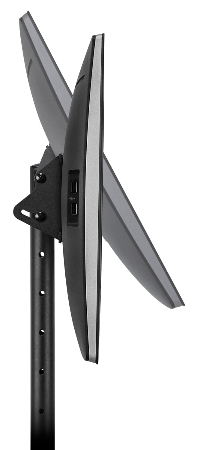 Adjustable Mobile TV Stand TV Cart - Adjustable Mobile TV Stand - Mount-It! - MI-879