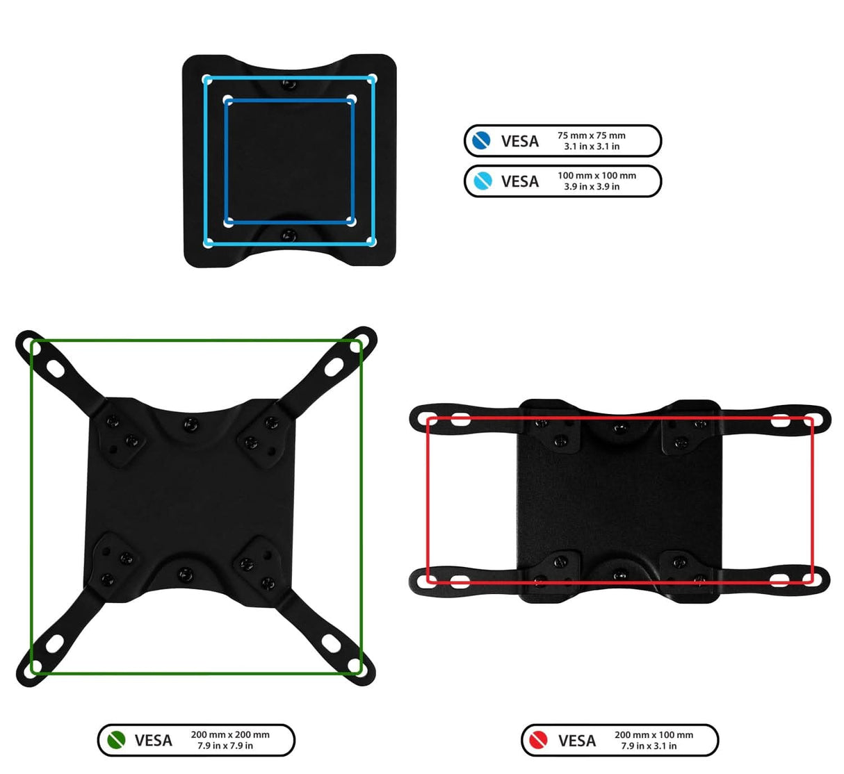 Adjustable Mobile TV Stand TV Cart - Adjustable Mobile TV Stand - Mount-It! - MI-879