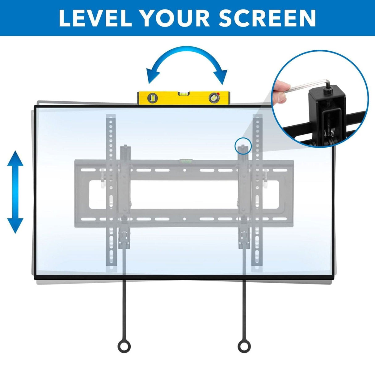 Advanced Tilt Premium TV Wall Mount TV Mount - Advanced Tilt Premium TV Wall Mount - Mount-It! - MI-382