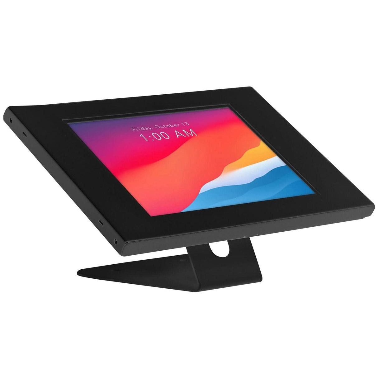 Anti-Theft Tablet Countertop Stand / Wall Mount Black Tablet Stand - Anti-Theft Tablet Countertop Stand / Wall Mount - Mount-It! - MI-3775B_G10