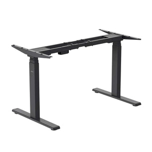 Black Desk Frame - Dual-Motor, 3-Stage Electric Standing Desk Frame - Mount-It! - MI-8030B Black Desk Frame - Dual-Motor, 3-Stage Electric Standing Desk Frame - Mount-It! - MI-8030B