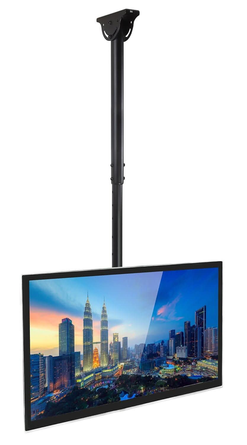 Full Motion Ceiling TV Mount with Long Extension Black TV Mount - Full Motion Ceiling TV Mount with Long Extension - Mount-It! - MI-509L
