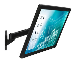 Black Monitor Mount - Full Motion Monitor Wall Mount - Mount-It! - MI-32114_BLK Black Monitor Mount - Full Motion Monitor Wall Mount - Mount-It! - MI-32114_BLK