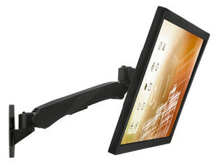 Black Monitor Mount - Fully Adjustable Monitor Wall Mount - Mount-It! - MI-34114_BLK Black Monitor Mount - Fully Adjustable Monitor Wall Mount - Mount-It! - MI-34114_BLK