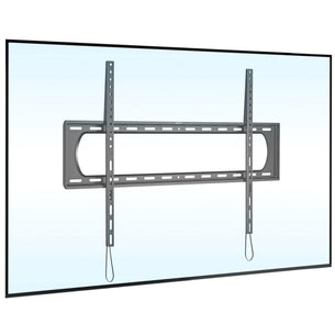 Dimensions of a 75 Inch TV Black TV Mount - Heavy Duty XXL Fixed TV Wall Mount - Mount-It! - MI-14008