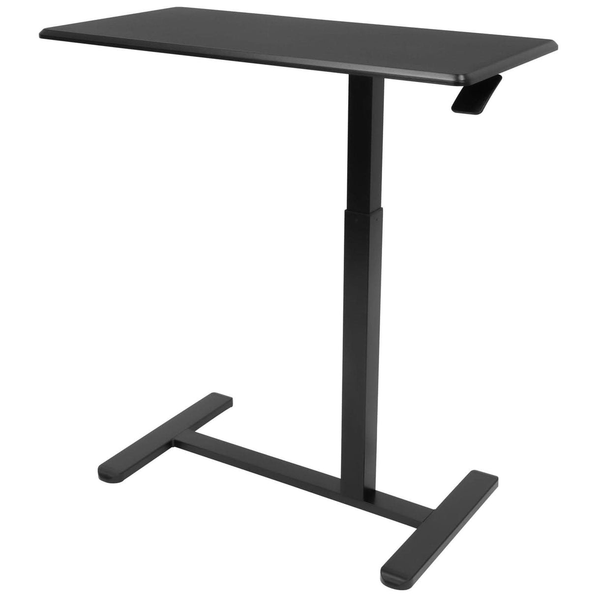 Height Adjustable Overbed Desk Black Mobile Standing Desk - Height Adjustable Overbed Desk - Mount-It! - MI-8040