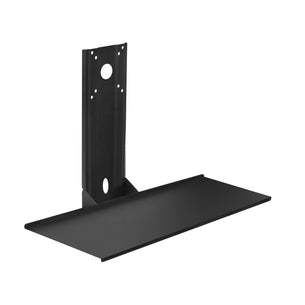 Black Wall Mounted Desk - Keyboard Tray for Monitor Wall or Desk Mounts - Mount-It! - MI-7917 Black Wall Mounted Desk - Keyboard Tray for Monitor Wall or Desk Mounts - Mount-It! - MI-7917
