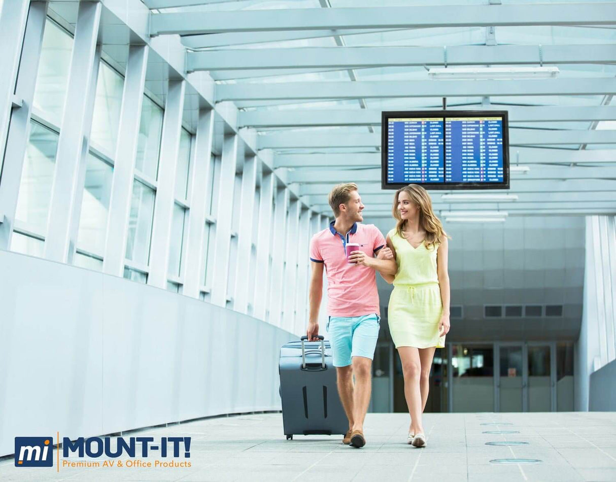 Large Full Motion Ceiling TV Mount Black TV Mount - Large Full Motion Ceiling TV Mount - Mount-It! - MI-509XL