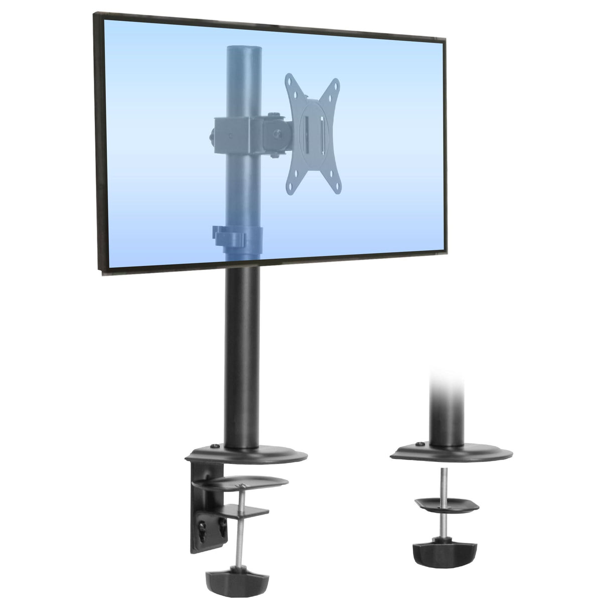Monitor Desk Mount Black Monitor Mount - Monitor Desk Mount - Mount-It! - MI-1706BLK