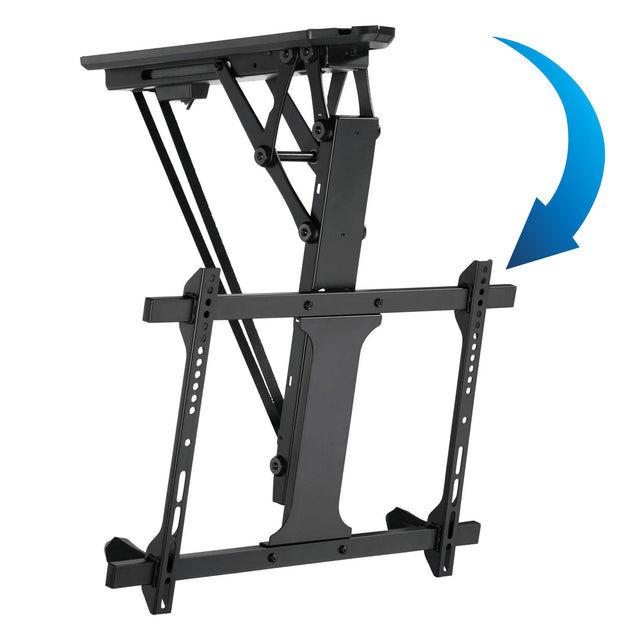 Black TV Mount - Motorized Ceiling TV Mount with Remote and App Controller - Mount-It! - MI-4224