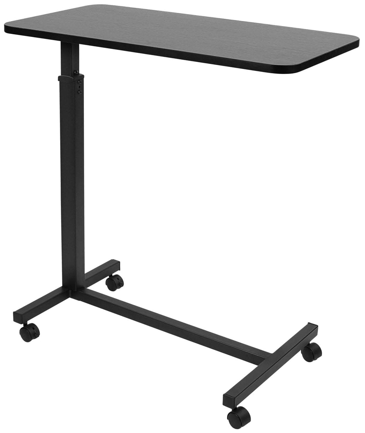 Rolling Over Bed Table Black Mobile Standing Desk - Rolling Over Bed Table - Mount-It! - MI-7987