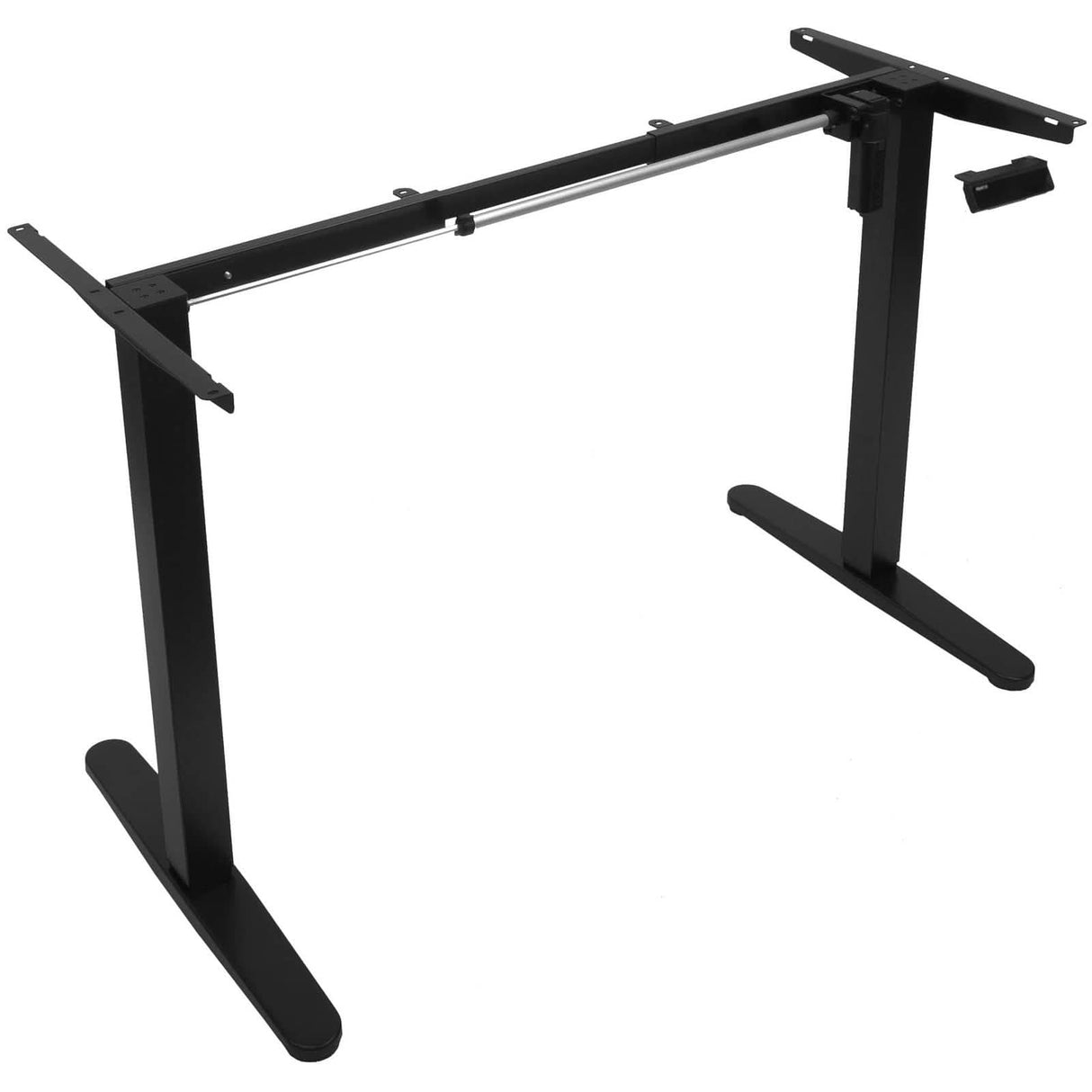 Single Motor Electric Standing Desk Base Black Standing Desk - Single Motor Electric Standing Desk Base - Mount-It! - MI-8033B