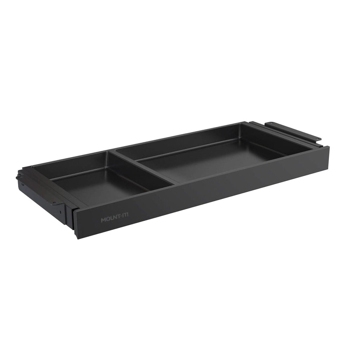 Under Desk Drawer - Shallow Black Desk Accessories - Under Desk Drawer - Shallow - Mount-It! - MI-7294BLK