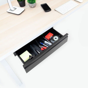 Black Desk Accessories - Under Desk Pull-Out Drawer Kit - Mount-It! - MI-7290 Black Desk Accessories - Under Desk Pull-Out Drawer Kit - Mount-It! - MI-7290