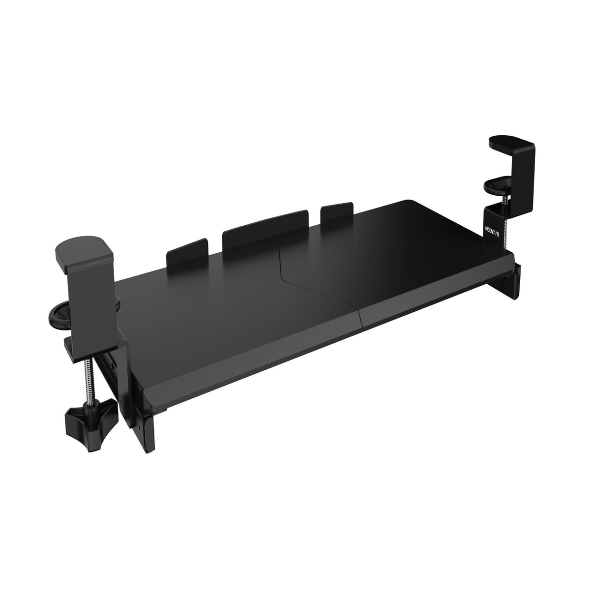 Clamp-on Keyboard Tray 24" x 11" Keyboard Trays/Mounts - Clamp-on Keyboard Tray 24" x 11" - Mount-It! - MI-7180