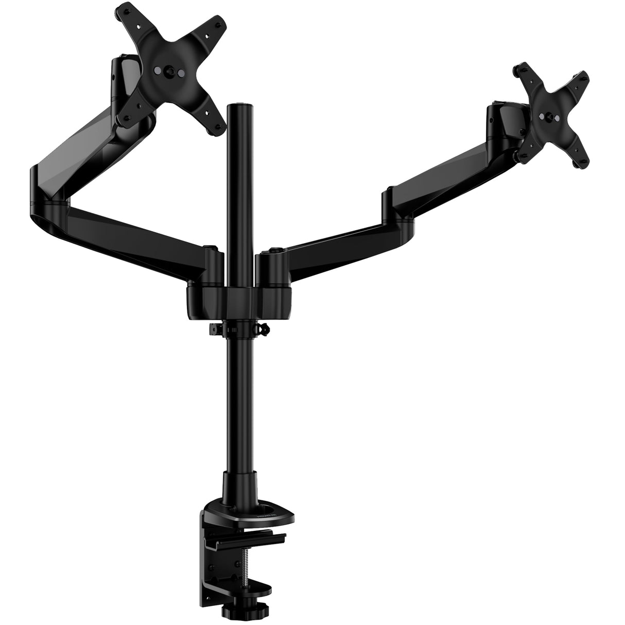 Full Motion Dual Monitor Desk Mount Monitor Mount - CLiX Series Full Motion Dual Monitor Desk Mount - Mount-It! -