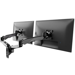 Monitor Mount - CLiX Series Full Motion Dual Monitor Wall Mount with Gas Spring Arms - Mount-It! - Monitor Mount - CLiX Series Full Motion Dual Monitor Wall Mount with Gas Spring Arms - Mount-It! -