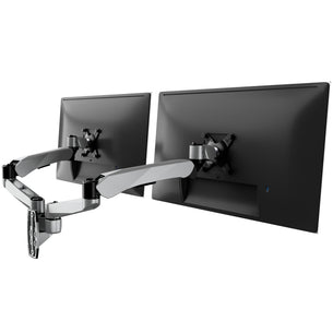 Monitor Mount - CLiX Series Full Motion Dual Monitor Wall Mount with Gas Spring Arms - Mount-It! - Monitor Mount - CLiX Series Full Motion Dual Monitor Wall Mount with Gas Spring Arms - Mount-It! -