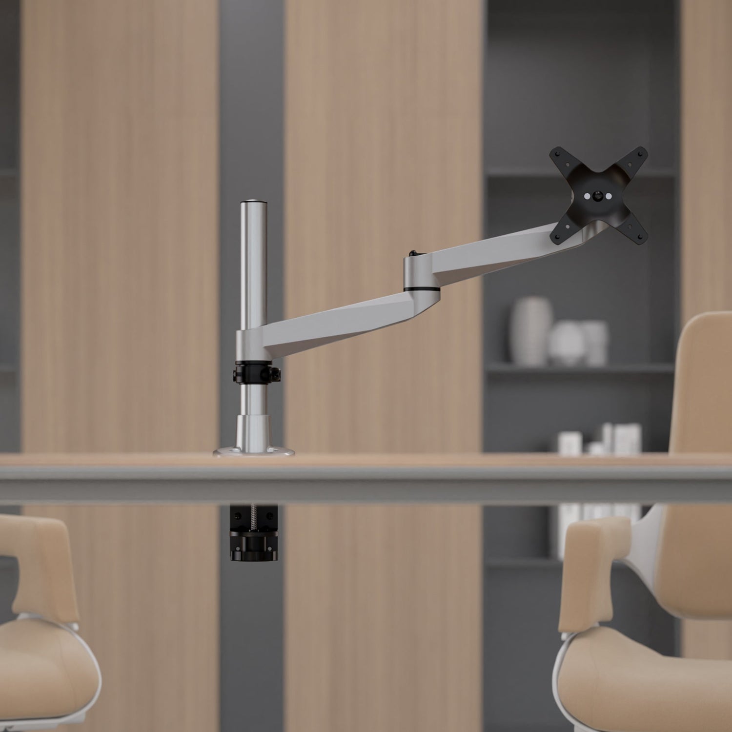 Monitor Mount - CLiX Series Full Motion Single Monitor Desk Mount - Mount-It! -