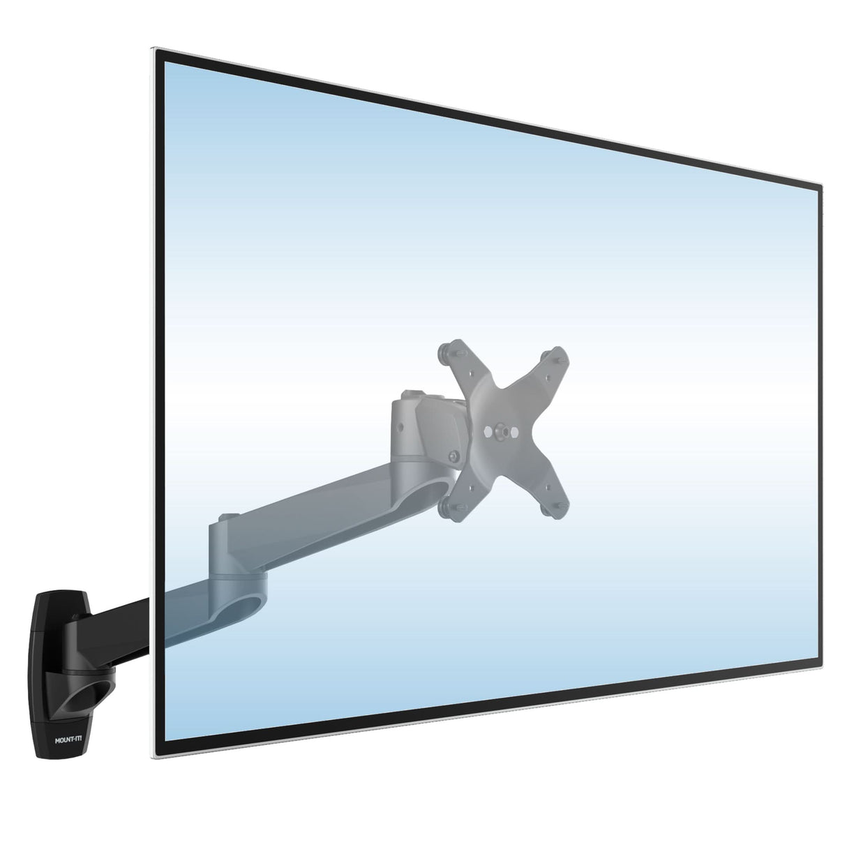 Full Motion Single Monitor Wall Mount Monitor Mount - CLiX Series Full Motion Single Monitor Wall Mount - Mount-It! -