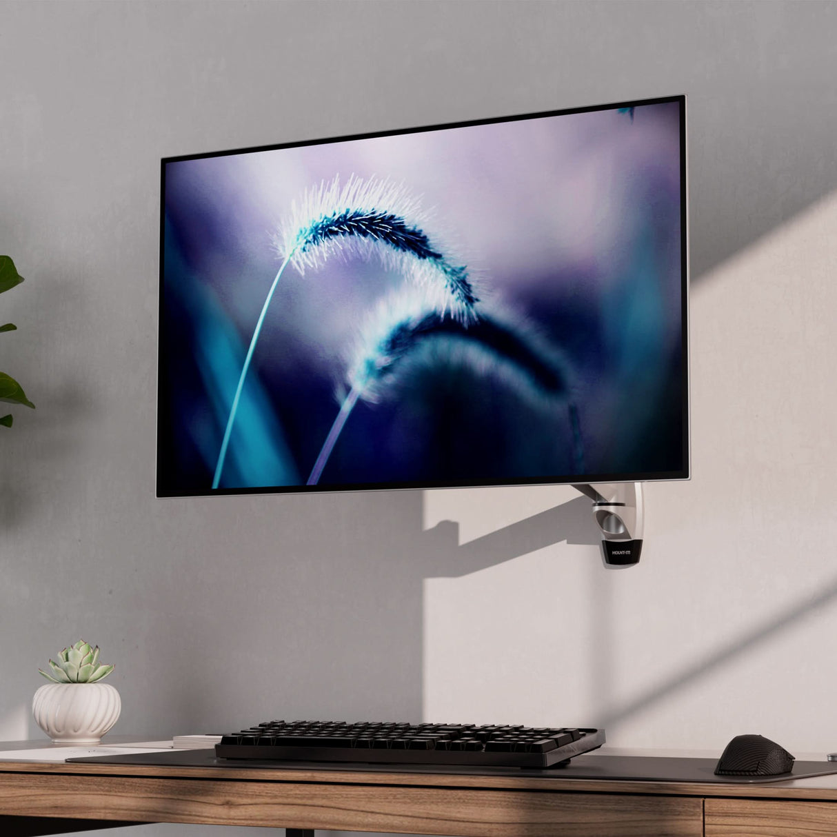 Full Motion Single Monitor Wall Mount Monitor Mount - CLiX Series Full Motion Single Monitor Wall Mount - Mount-It! -