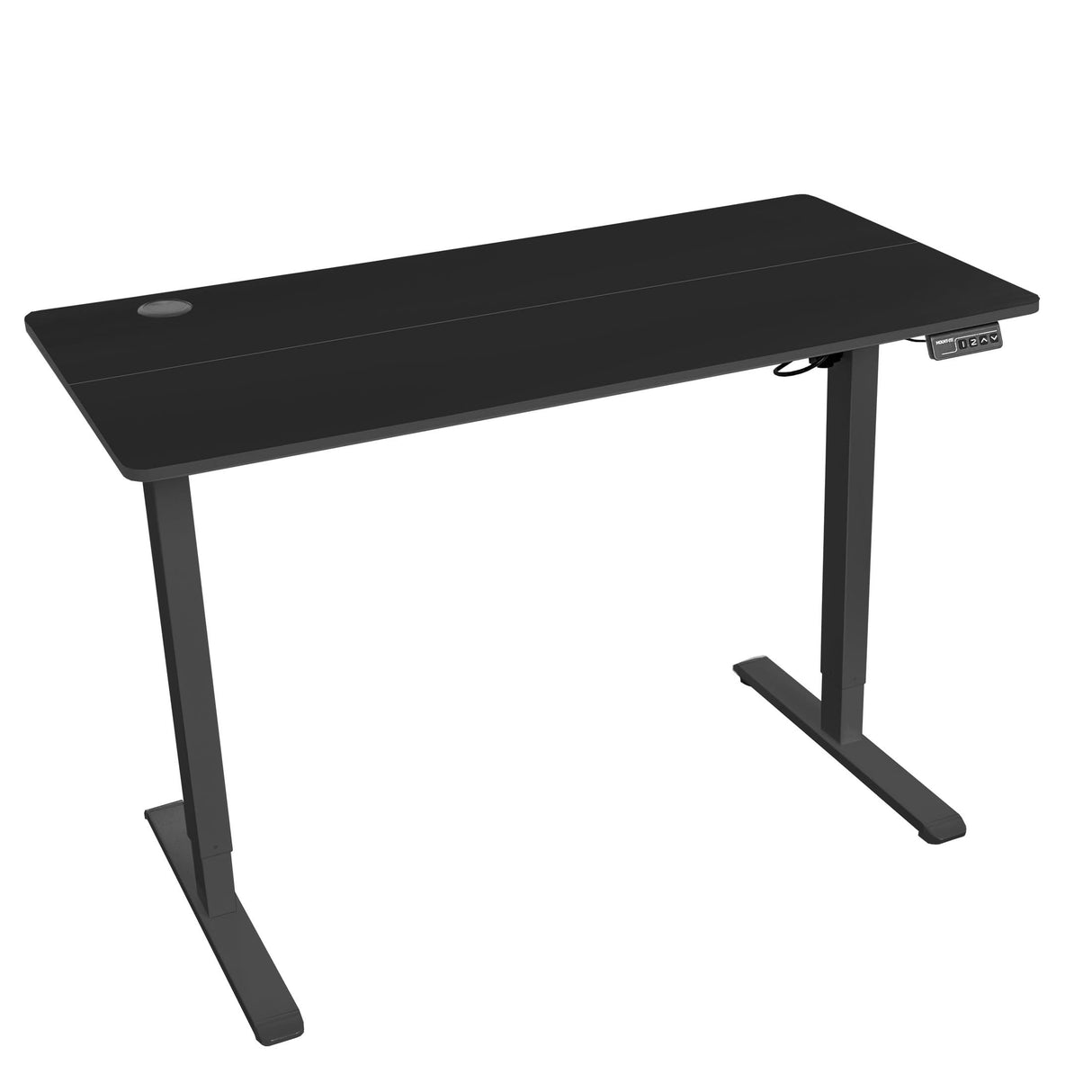 Compact Electric Standing Desk with 40" Tabletop Standing Desk - Compact Electric Standing Desk with 40" Tabletop - Mount-It! -