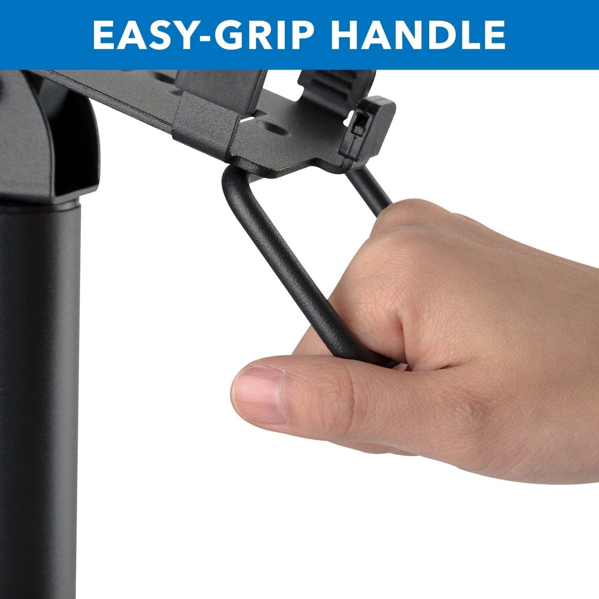 Credit Card POS Terminal Stand for VeriFone VX520 Monitor Mount - Credit Card POS Terminal Stand for VeriFone VX520 - Mount-It! - MI-3793