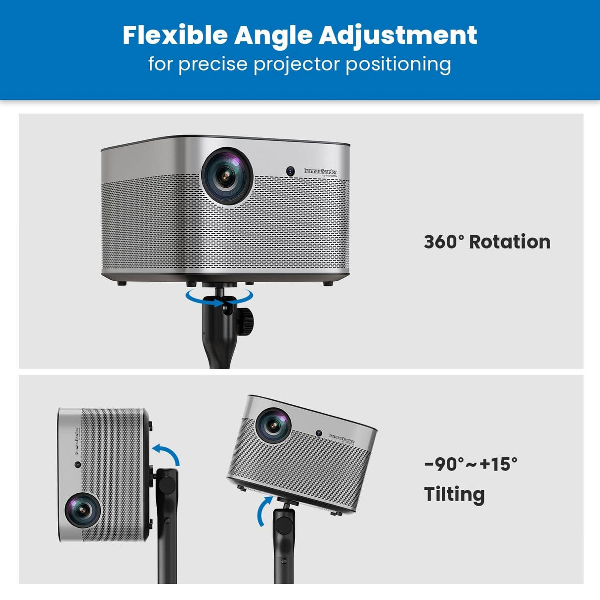 Dual Use Projector Stand Projector Mount - Dual Use Projector Stand - Mount-It! - MI-612