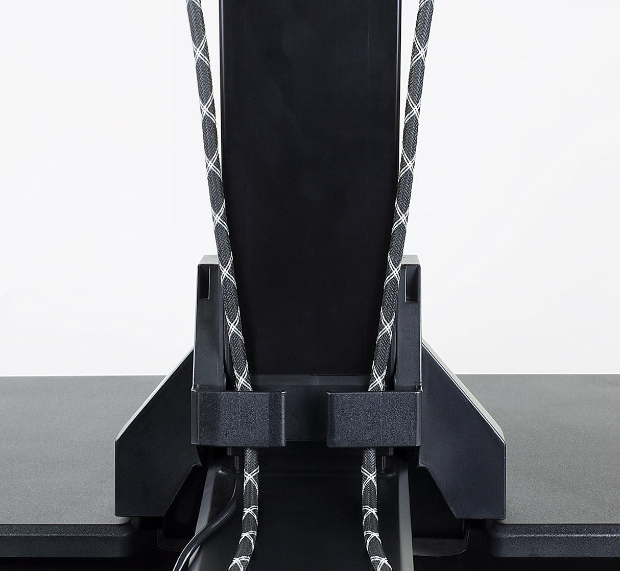 Electric Sit-Stand Desk Converter for 2 Monitors Desk Converters - Electric Sit-Stand Desk Converter for 2 Monitors - Mount-It! -