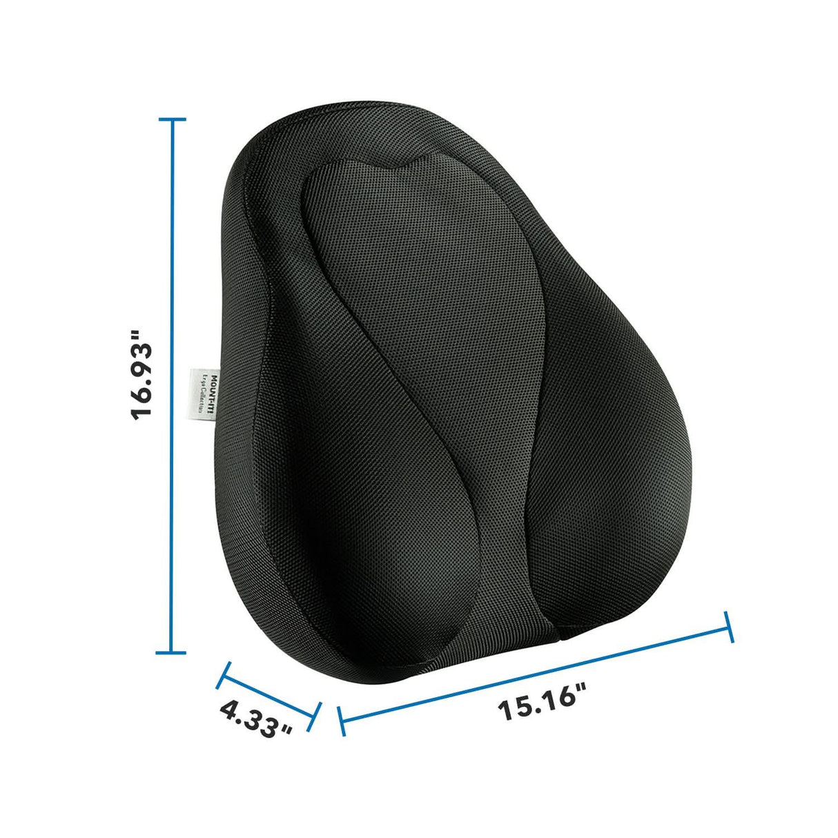 Ergo Collection Curved Back Support Cushion - Ergo Collection Curved Back Support - Mount-It! - MI-1105